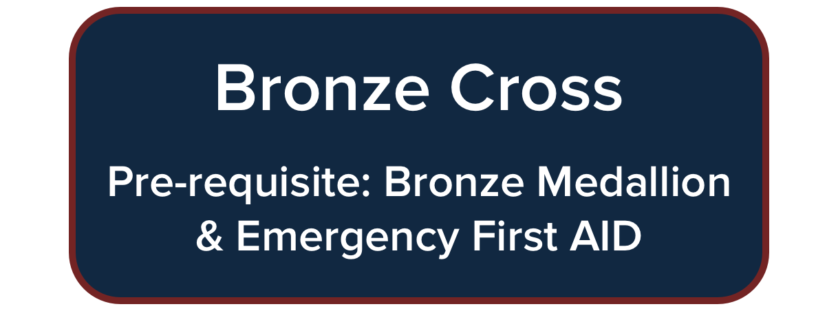 Bronze Cross Course - pre-requisite: Bronze Medallion & Emergency First Aid